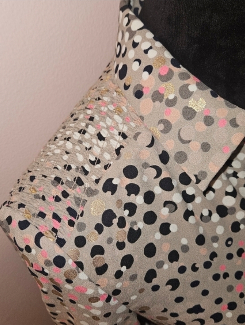 Kate Spade Soiree Polka Dot Shirt Dress  💕 Size 0 - Picture 5 of 8
